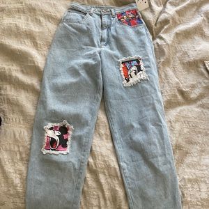Vintage Disney Mickey Mouse & Co High Waist Jeans